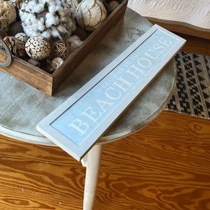 Welcome to the beach house sign